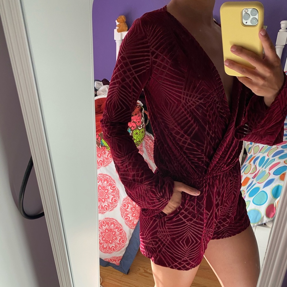 Velvet romper - Picture 6 of 8